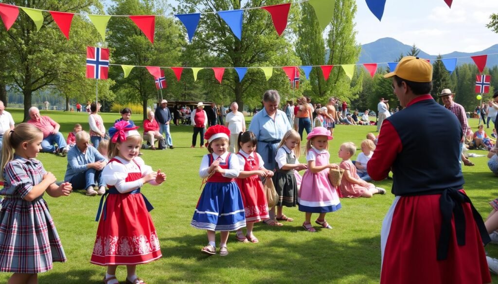 Juegos y Actividades en el Día Nacional de Noruega