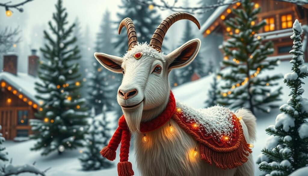 La Historia Detras del Julebukk la Cabra Navidena de Noruega