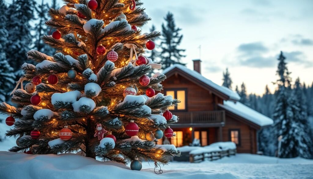 La Historia de las Tradiciones del Arbol Juletre en Noruega