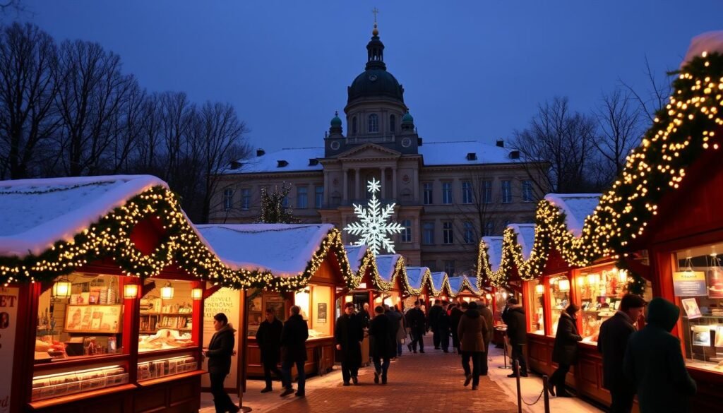 Los Mercados Navidenos Iluminan Oslo Durante el Invierno Oscuro