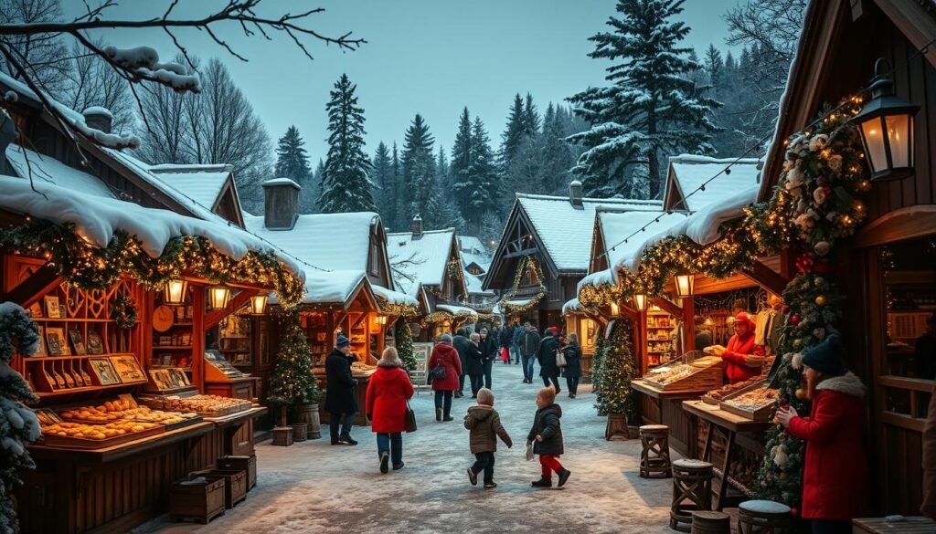 Mercados Navidenos en Pequenos Pueblos Noruegos