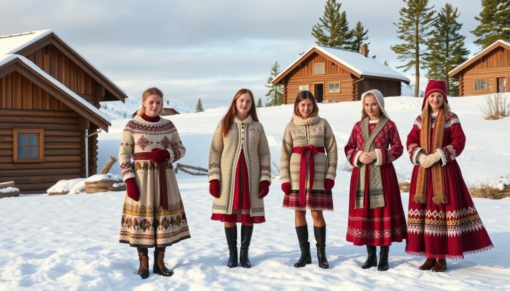 Moda Navidena Noruega a Traves del Tiempo