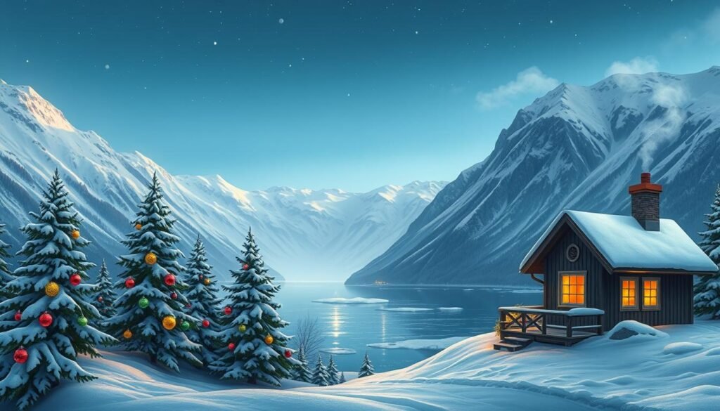 Navidad a lo Largo de los Fiordos Noruegos