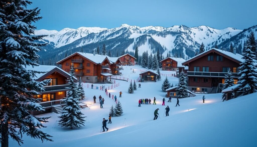 Navidad en Centros de Esqui Noruegos