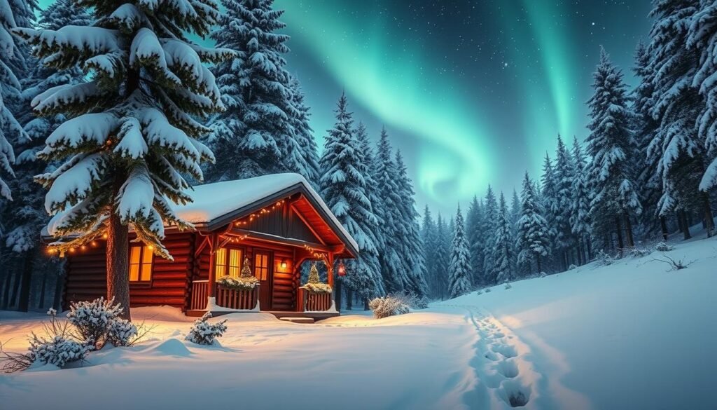 Navidad en Comunidades Forestales Noruegas