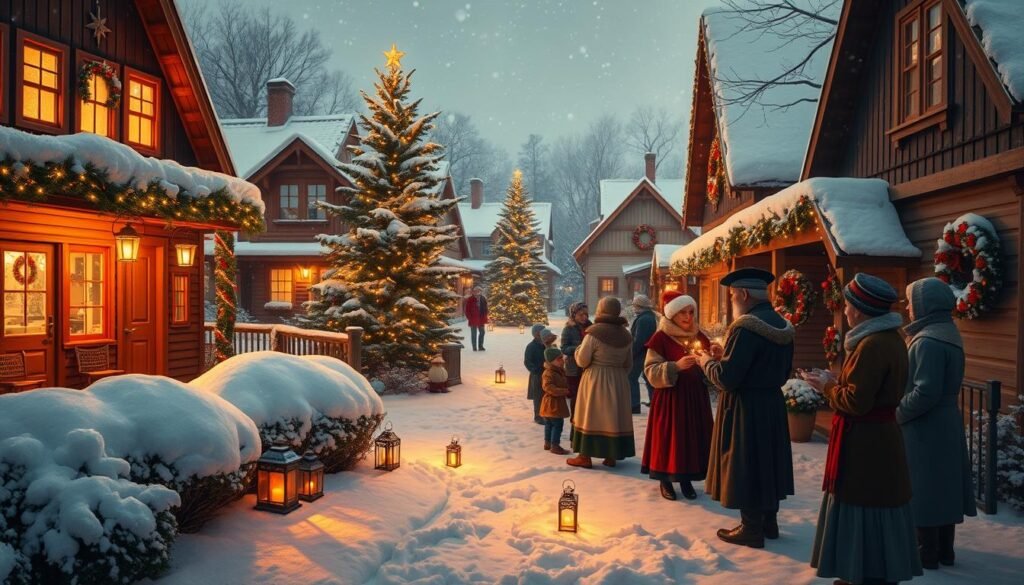 Navidad en Comunidades Noruegoamericanas