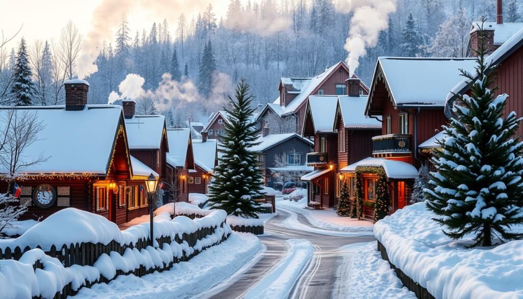 Paseos Matutinos de Navidad Noruegos