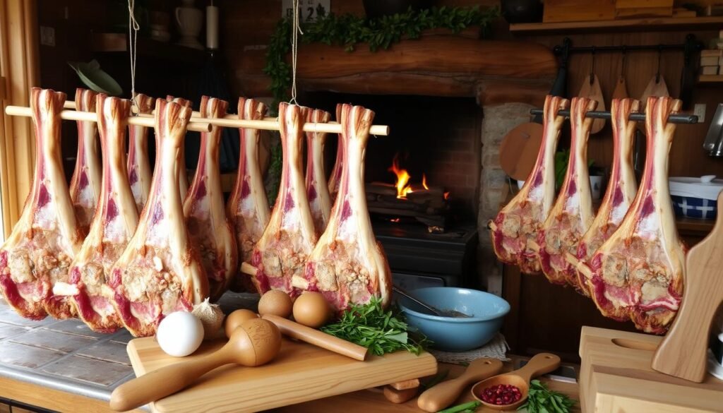 Preparando Pinnekjott a la Manera Tradicional Noruega