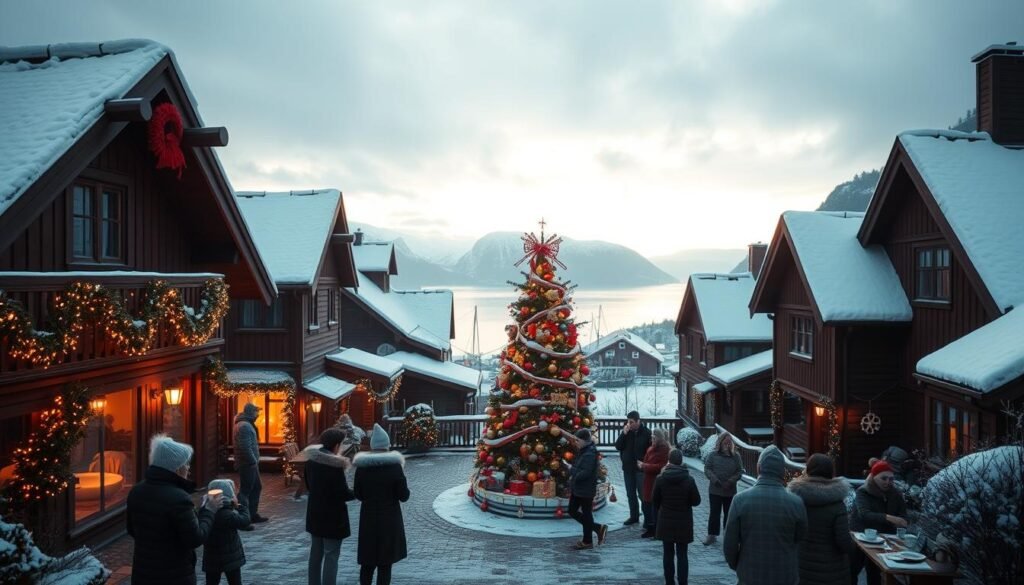 Servicios de Navidad por la Mañana en Noruega