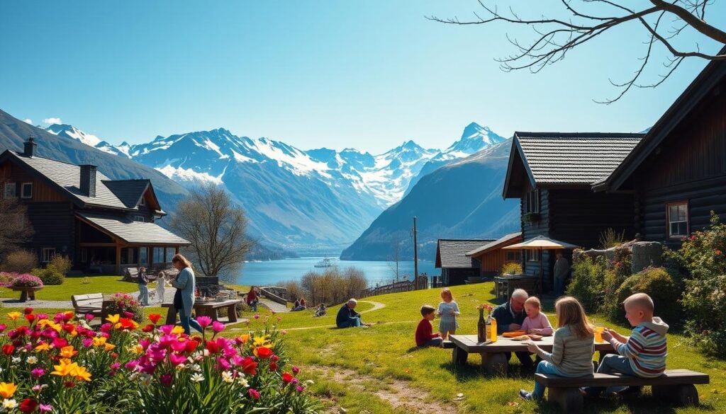 Tradiciones Primaverales del Día de la Ascensión en Noruega