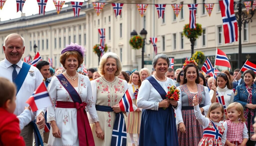 Tradiciones de la Familia Real en el Día de la Constitución Noruega