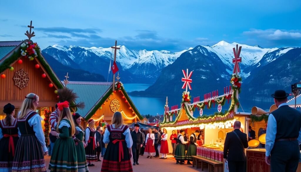 Turismo Durante Celebraciones Noruegas
