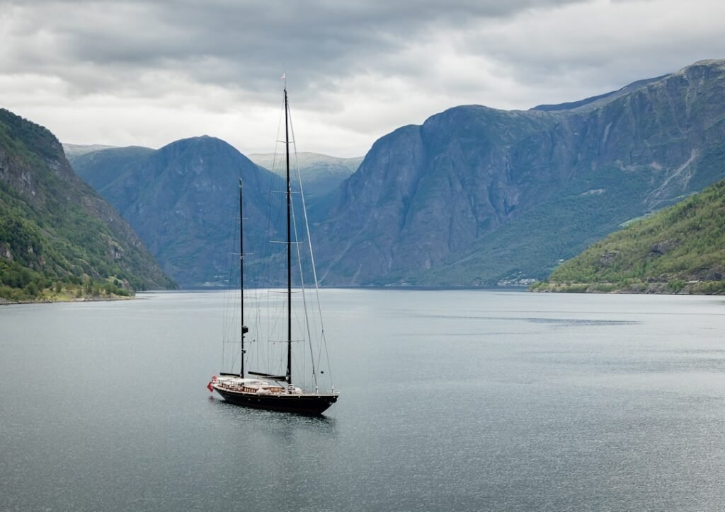 Photo Norwegian fjords