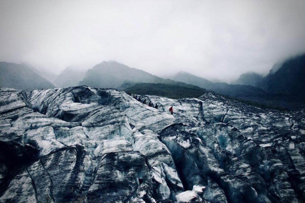 Photo Glacier hiking