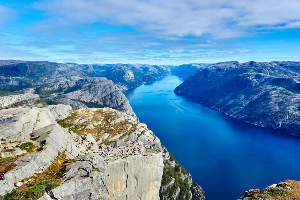 Photo Norwegian landscape