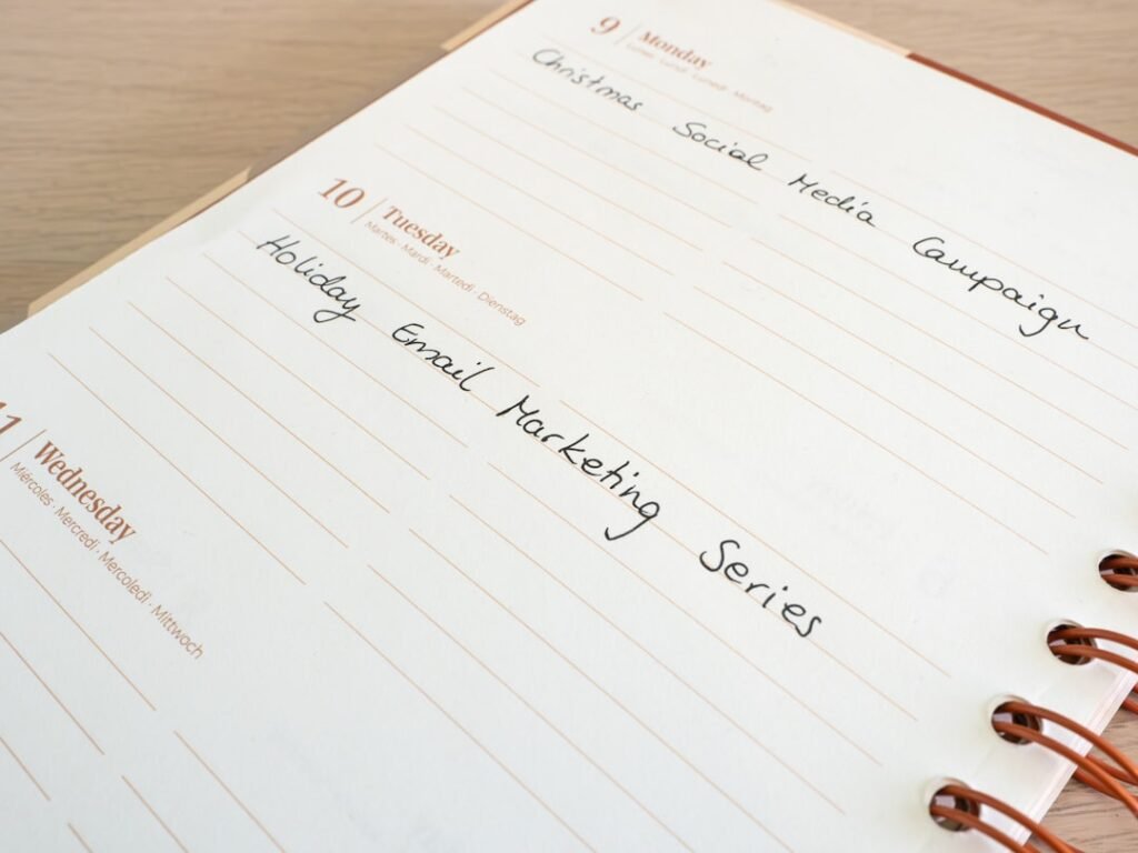 Photo Calendar pages