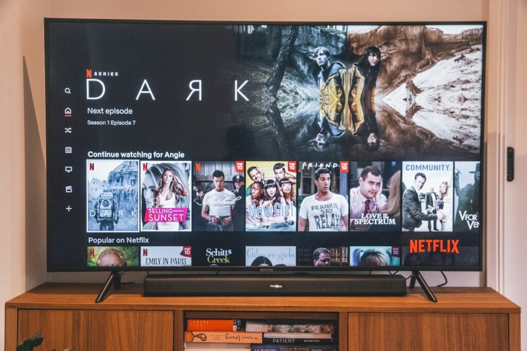 Photo TV screen